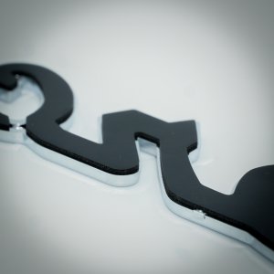 Ford Bronco Custom Emblem (1) - Bronco - Chrome Finish